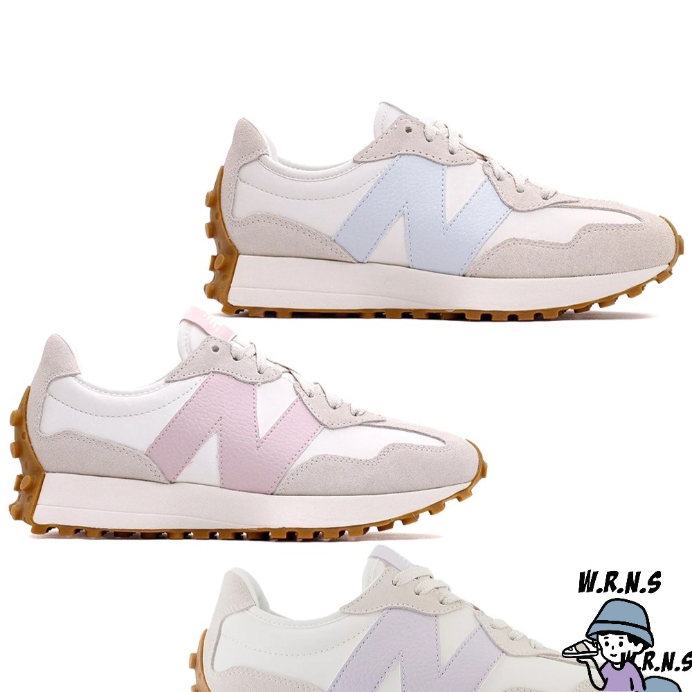 New Balance 327 女鞋 B楦 休閒鞋 麂皮 皮革WS327OT/WS327OR/WS327OS-細節圖2