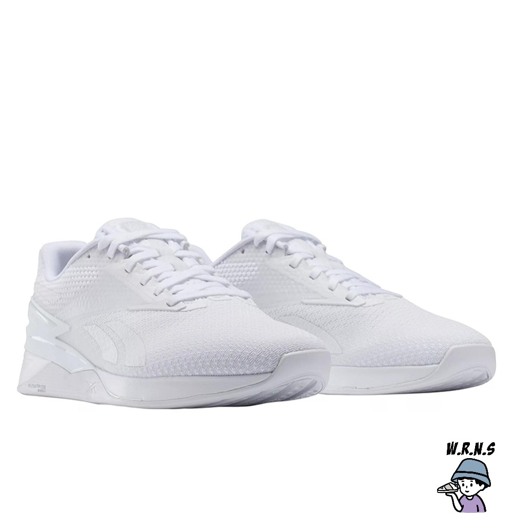 Reebok 男鞋 女鞋 訓練鞋 健身 重訓 耐磨 Nano X3 白100033777-細節圖3
