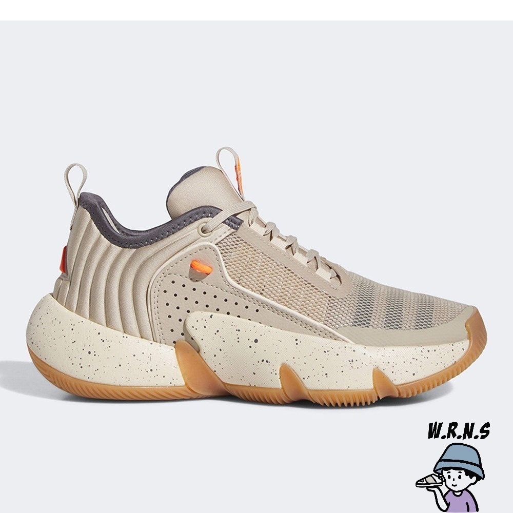 Adidas 女鞋 大童 籃球鞋 崔楊 TRAE UNLIMITED 卡其 IE9351-細節圖2