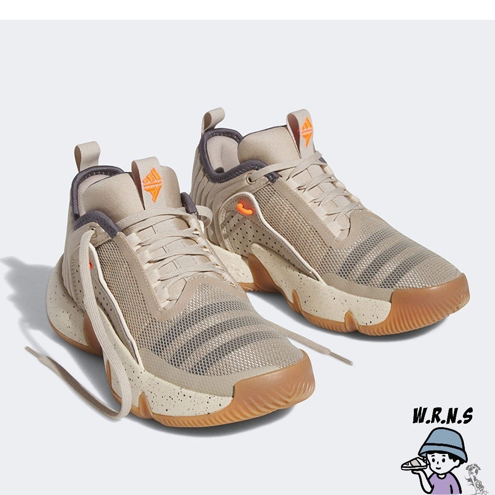 Adidas 女鞋 大童 籃球鞋 崔楊 TRAE UNLIMITED 卡其 IE9351-細節圖3