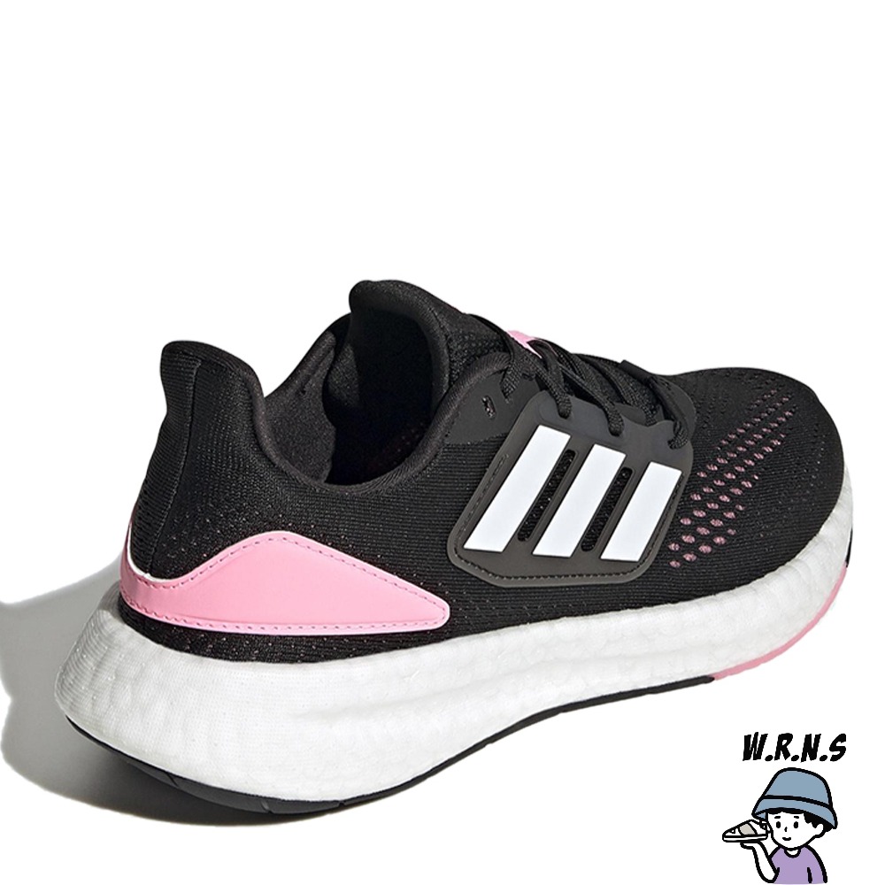 Adidas 女鞋 慢跑鞋 Pureboost 22 黑粉 HQ1458-細節圖4