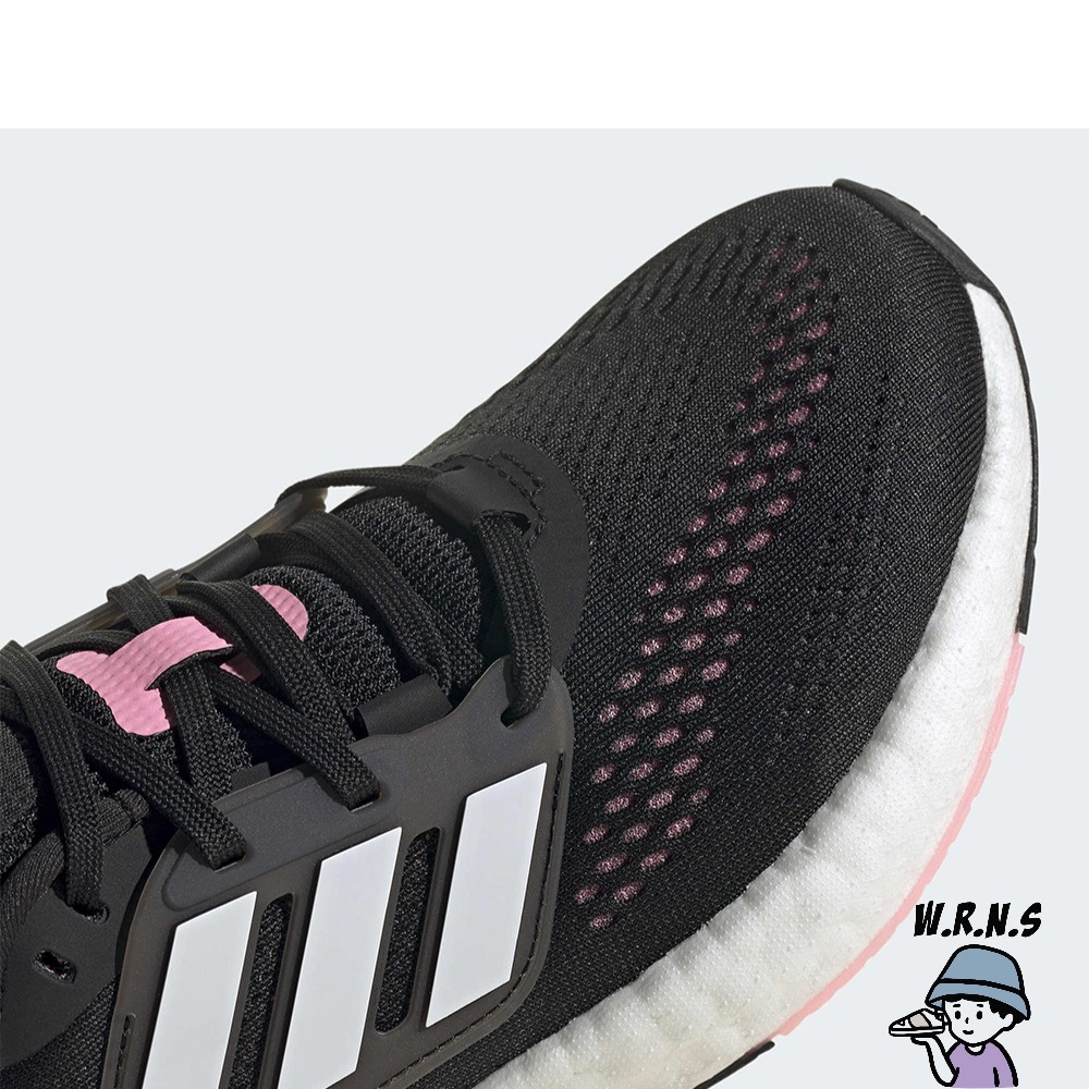 Adidas 女鞋 慢跑鞋 Pureboost 22 黑粉 HQ1458-細節圖7