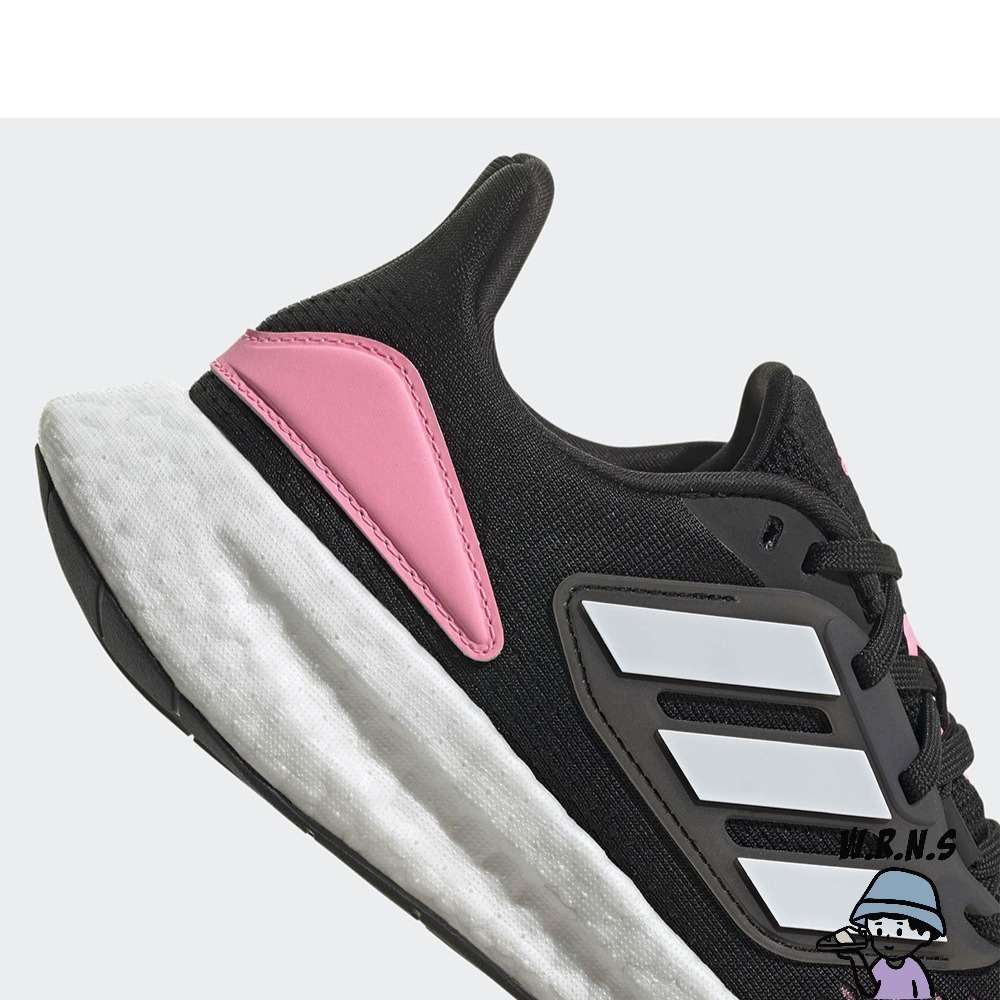 Adidas 女鞋 慢跑鞋 Pureboost 22 黑粉 HQ1458-細節圖8