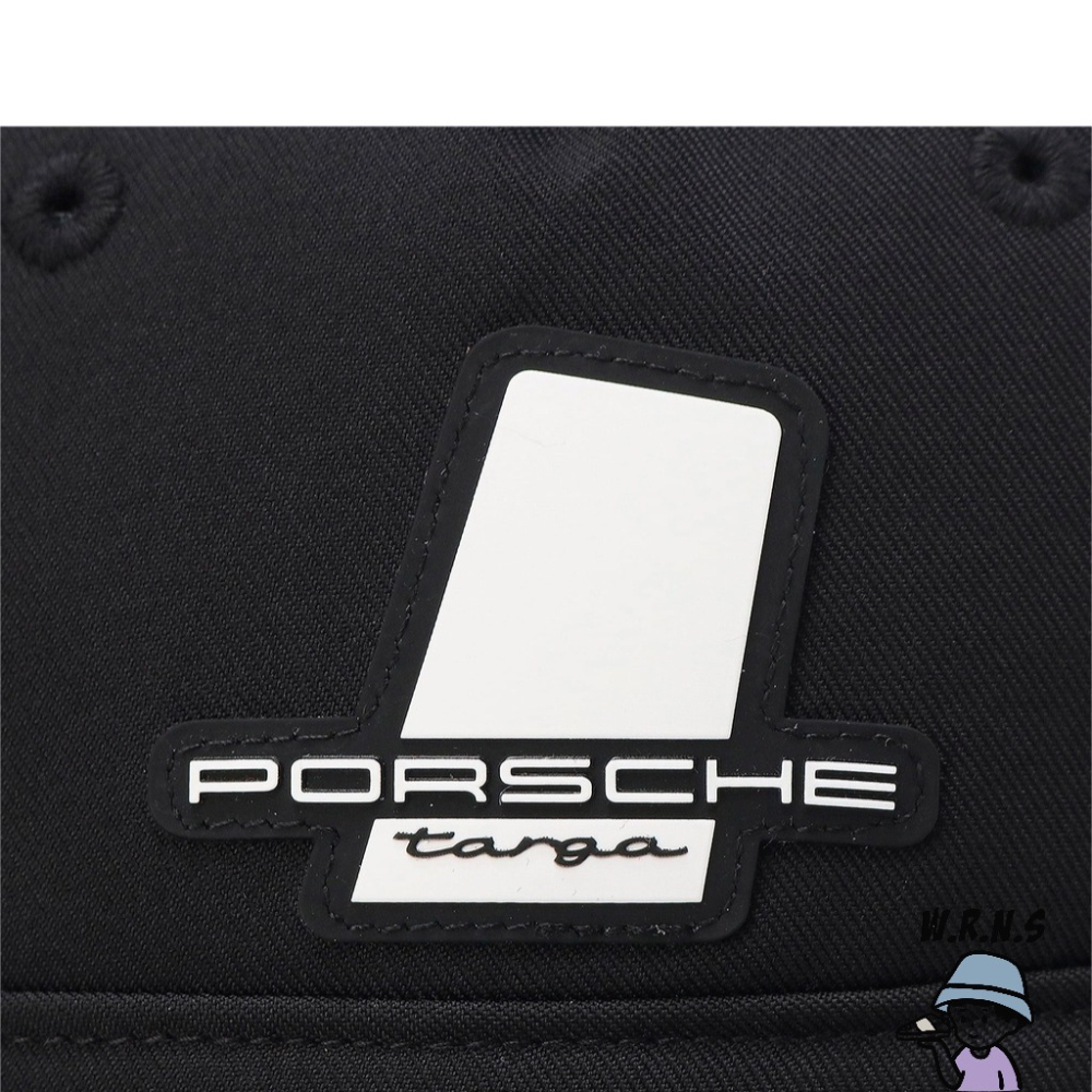 PUMA Porsche Legacy 帽子 老帽 棒球帽 保時捷 矽膠標誌 黑02350301-細節圖4