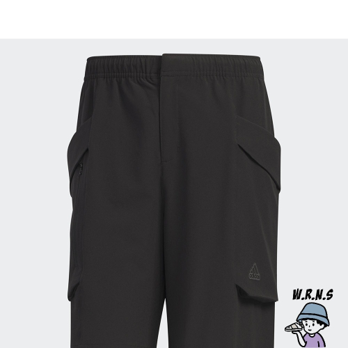 Adidas 男裝 短褲 工裝風 寬鬆 黑 IA8120
