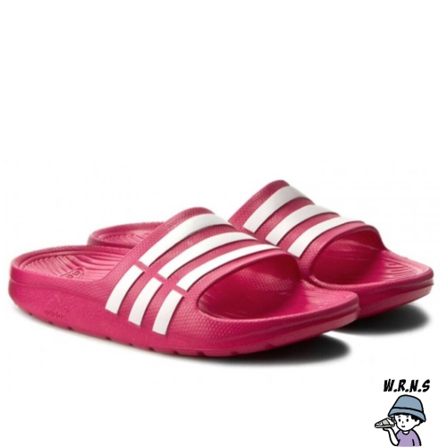 ADIDAS DURAMO SLIDE 女鞋 拖鞋 一體成形 防水 桃紅 G06797