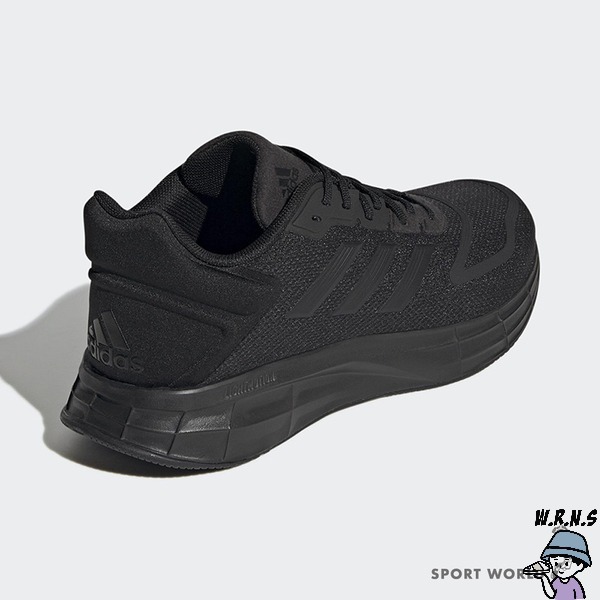 Adidas 男鞋 慢跑鞋 避震 輕量 DURAMO SL 2.0 全黑【W.R.N.S】GW8342-細節圖7