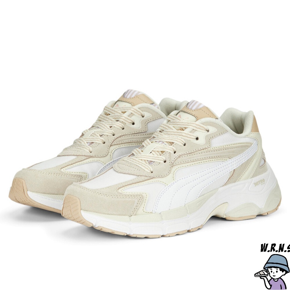 PUMA 女鞋 休閒鞋 Teveris Nitro Vacation 吳卓源 謝欣穎 奶茶色 39003403-細節圖3