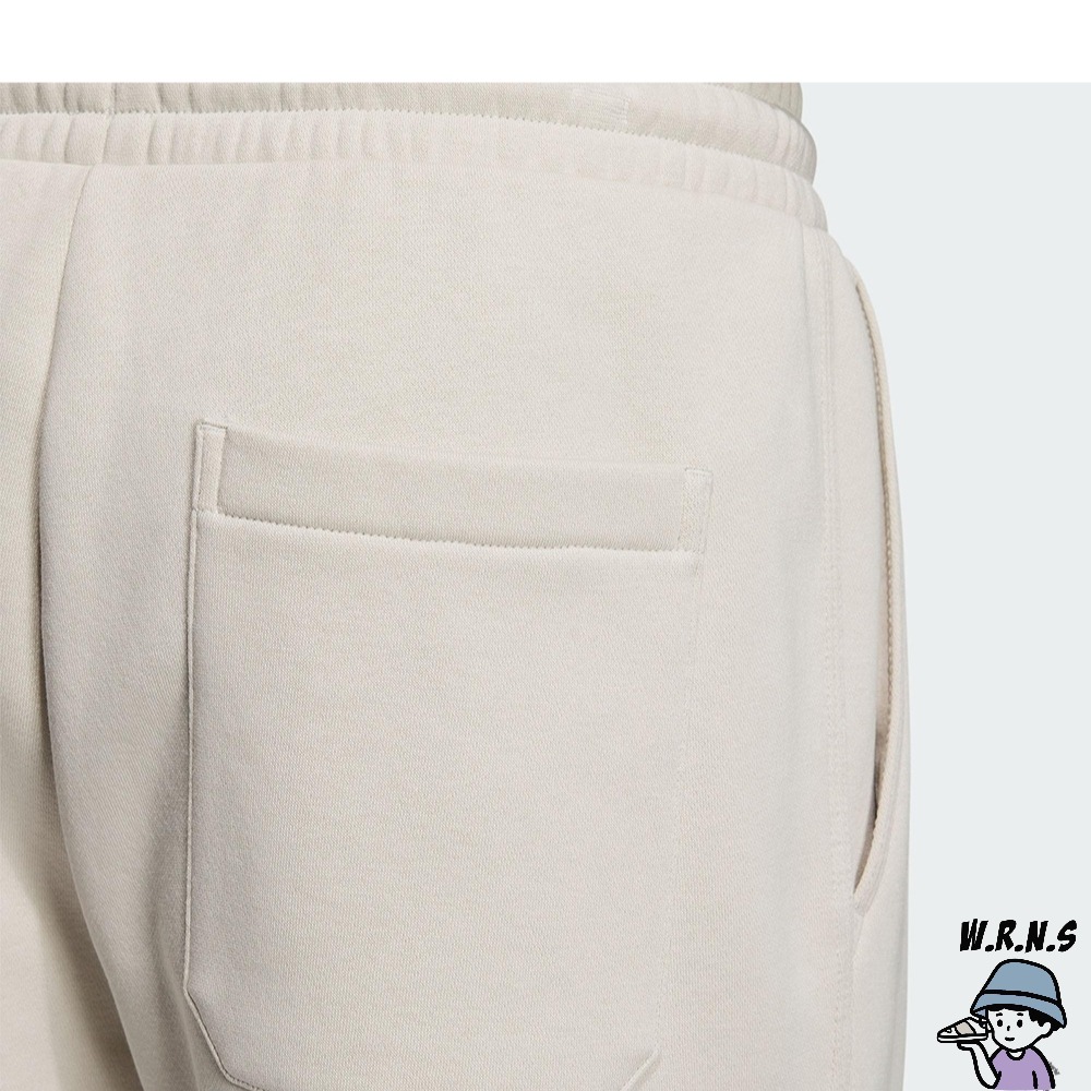 Adidas 男裝 長褲 口袋 縮口 棉質 米 IP4976-細節圖7