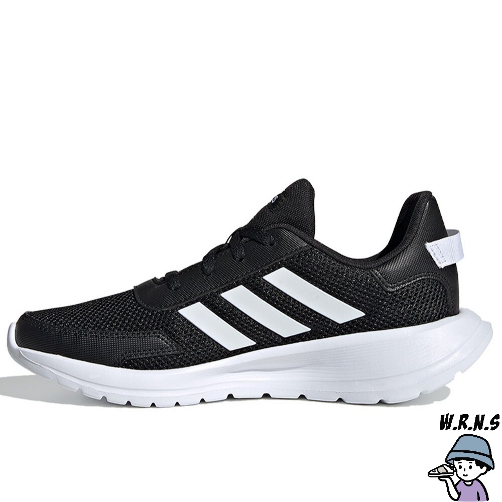 *ADIDAS TENSAUR RUN K 童鞋 中童 慢跑 網布 透氣 輕量 黑EG4128-細節圖2