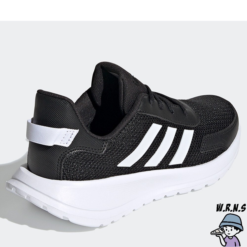 *ADIDAS TENSAUR RUN K 童鞋 中童 慢跑 網布 透氣 輕量 黑EG4128-細節圖4