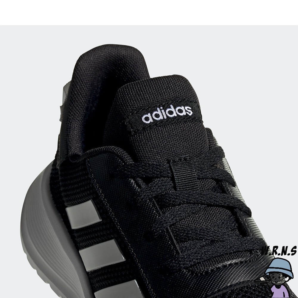 *ADIDAS TENSAUR RUN K 童鞋 中童 慢跑 網布 透氣 輕量 黑EG4128-細節圖7