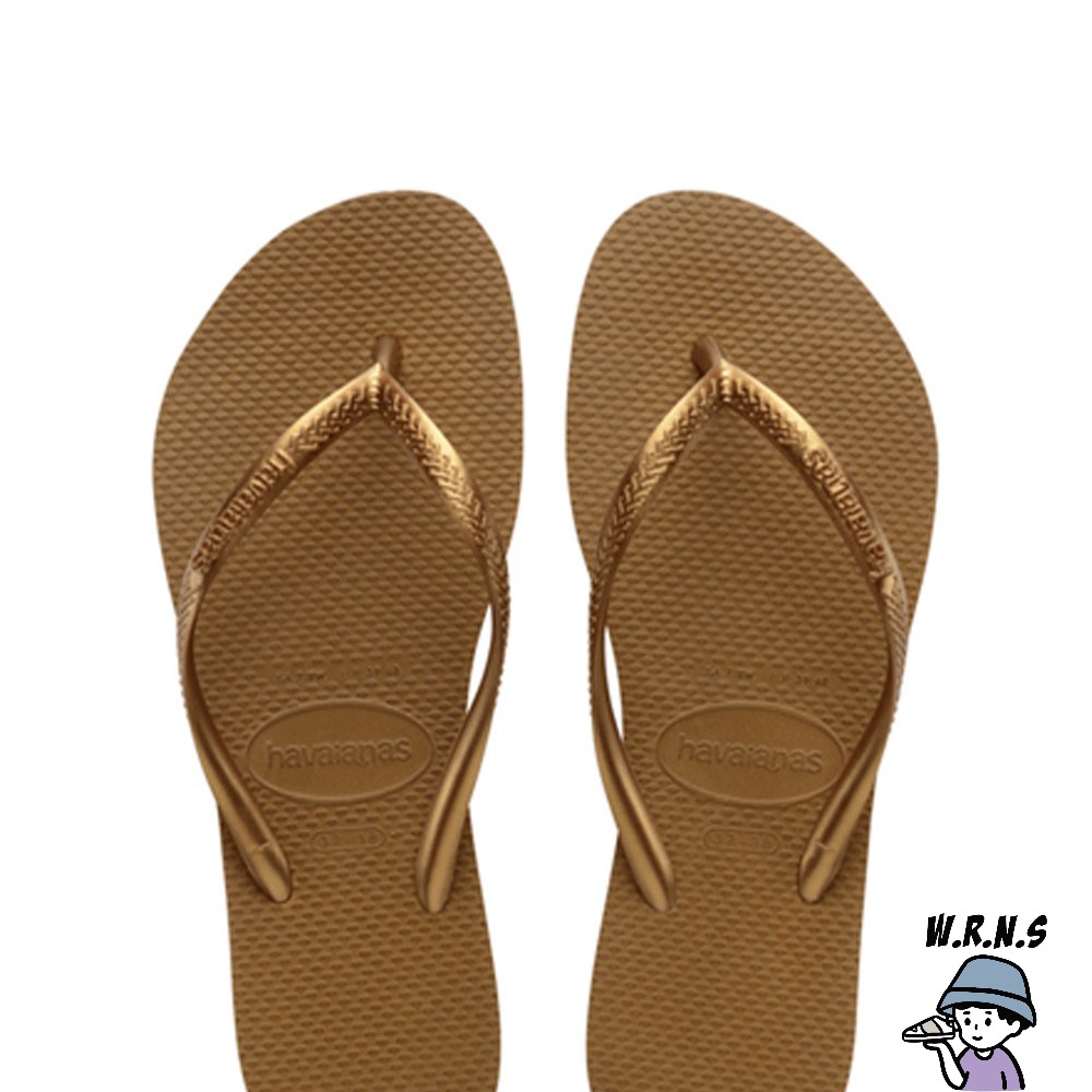 Havaianas 哈瓦仕 女鞋 拖鞋 夾腳拖 人字拖 銅 4000030-1856W-細節圖2