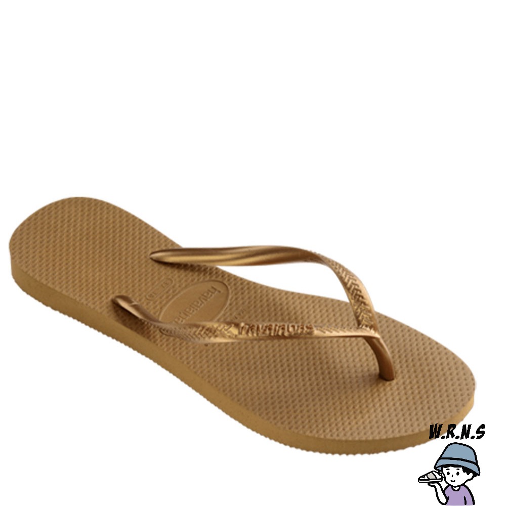 Havaianas 哈瓦仕 女鞋 拖鞋 夾腳拖 人字拖 銅 4000030-1856W-細節圖3