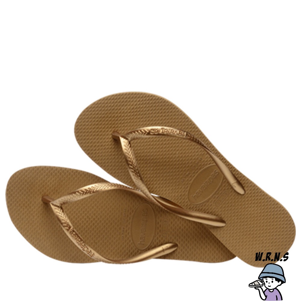 Havaianas 哈瓦仕 女鞋 拖鞋 夾腳拖 人字拖 銅 4000030-1856W-細節圖5