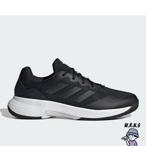 Adidas 男鞋 網球鞋 EVA中底 GameCourt 2 黑 IG9567