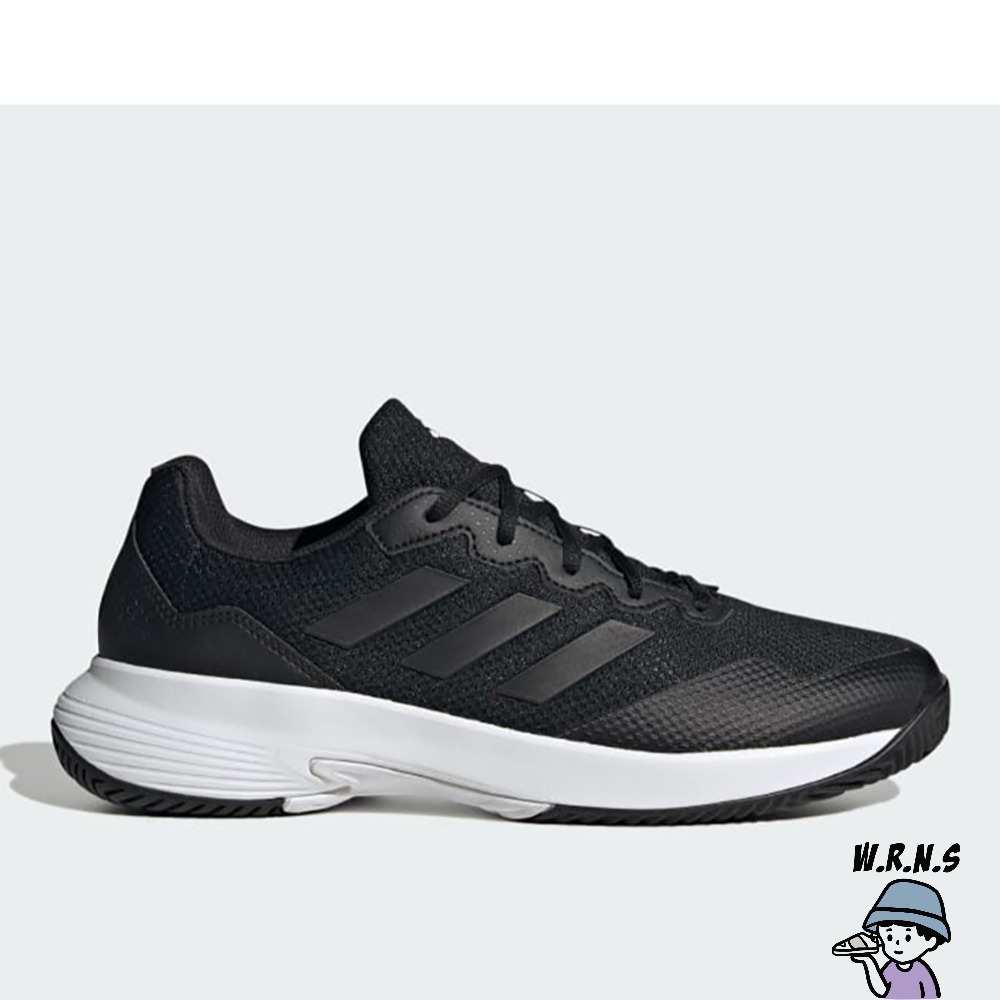 Adidas 男鞋 網球鞋 EVA中底 GameCourt 2 黑 IG9567-細節圖2