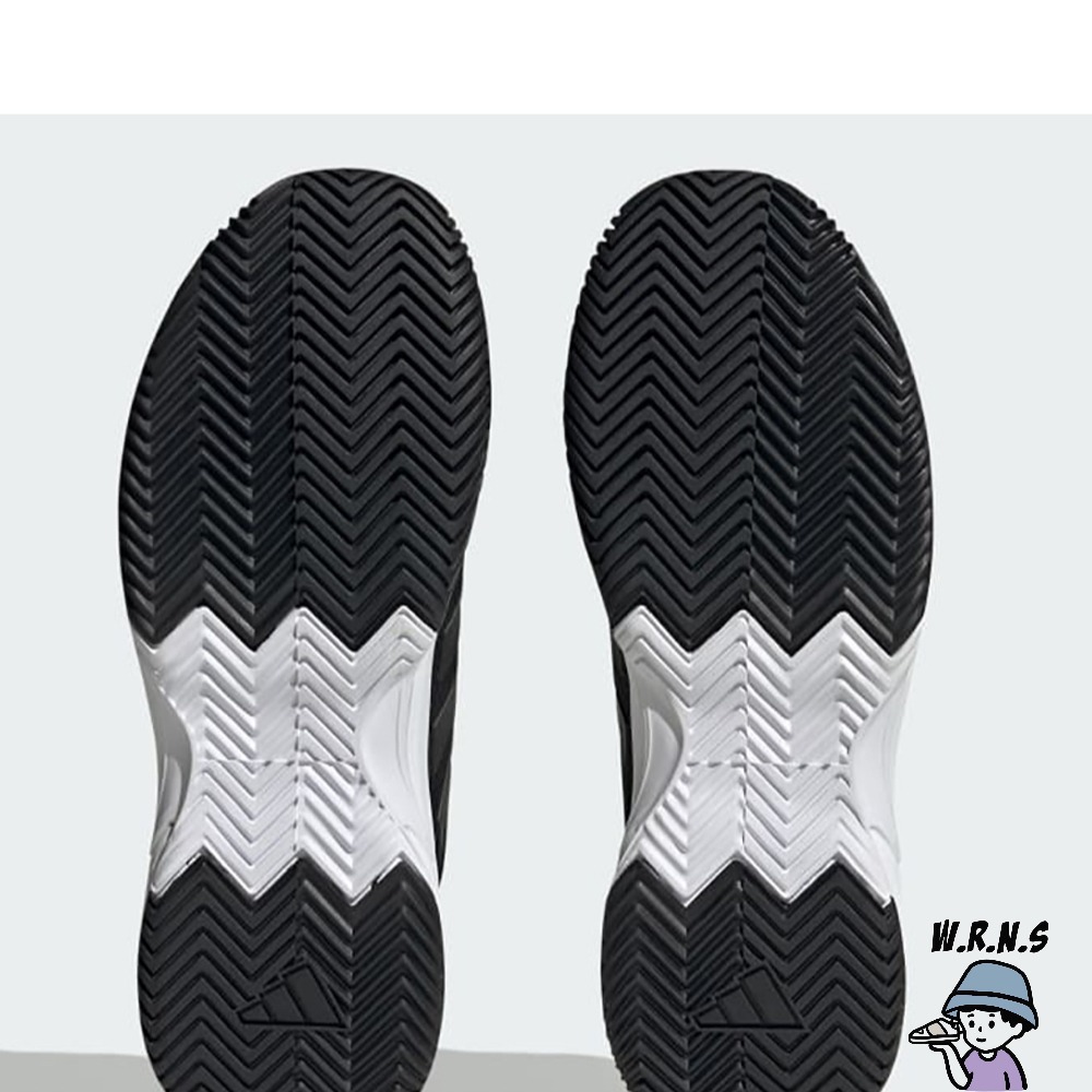 Adidas 男鞋 網球鞋 EVA中底 GameCourt 2 黑 IG9567-細節圖6