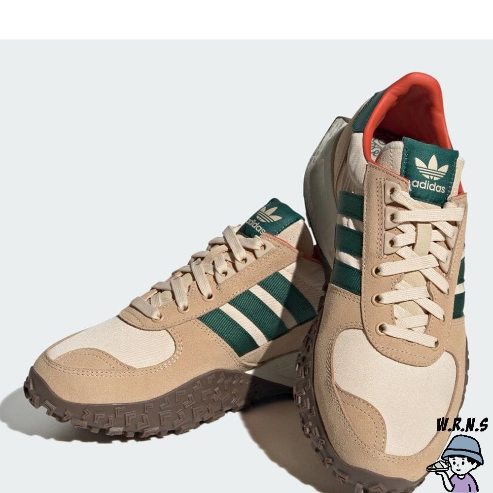 Adidas 男鞋 休閒鞋 避震 麂皮 RETROPY E5 卡其綠 IG9983-細節圖4