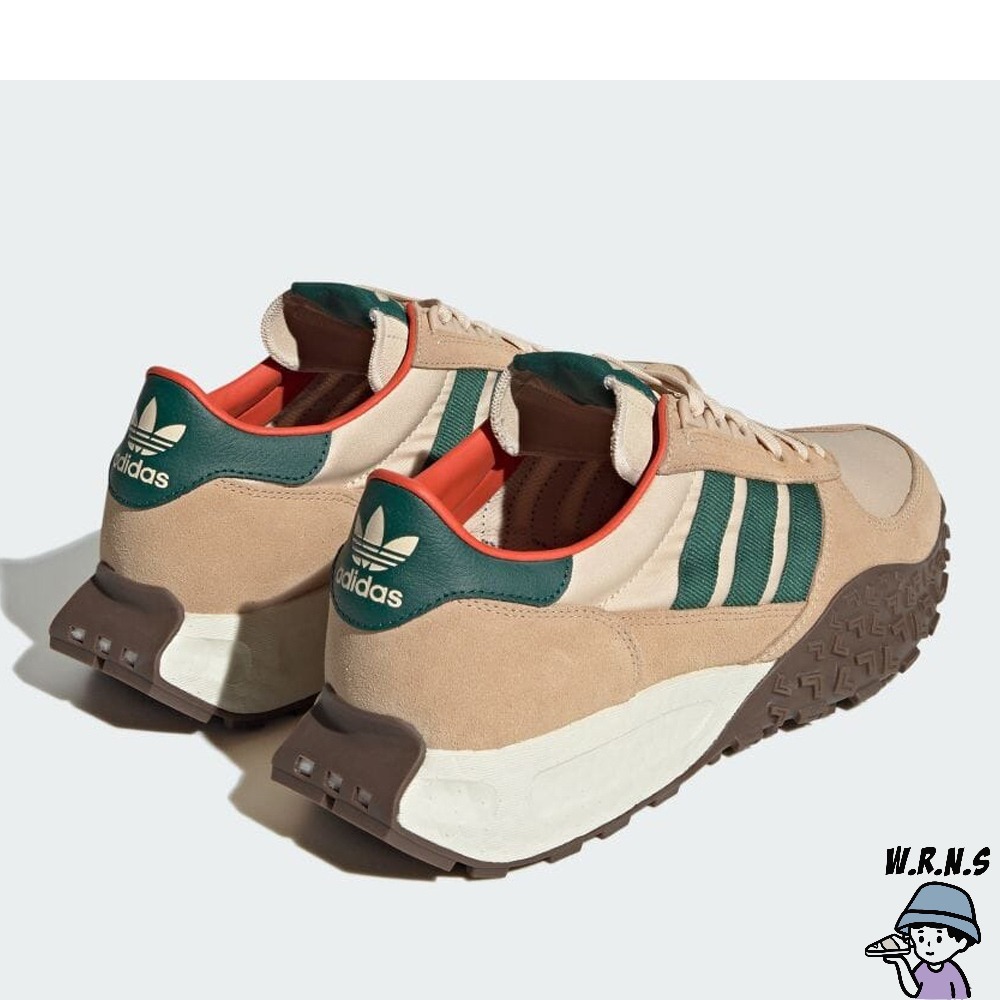 Adidas 男鞋 休閒鞋 避震 麂皮 RETROPY E5 卡其綠 IG9983-細節圖5