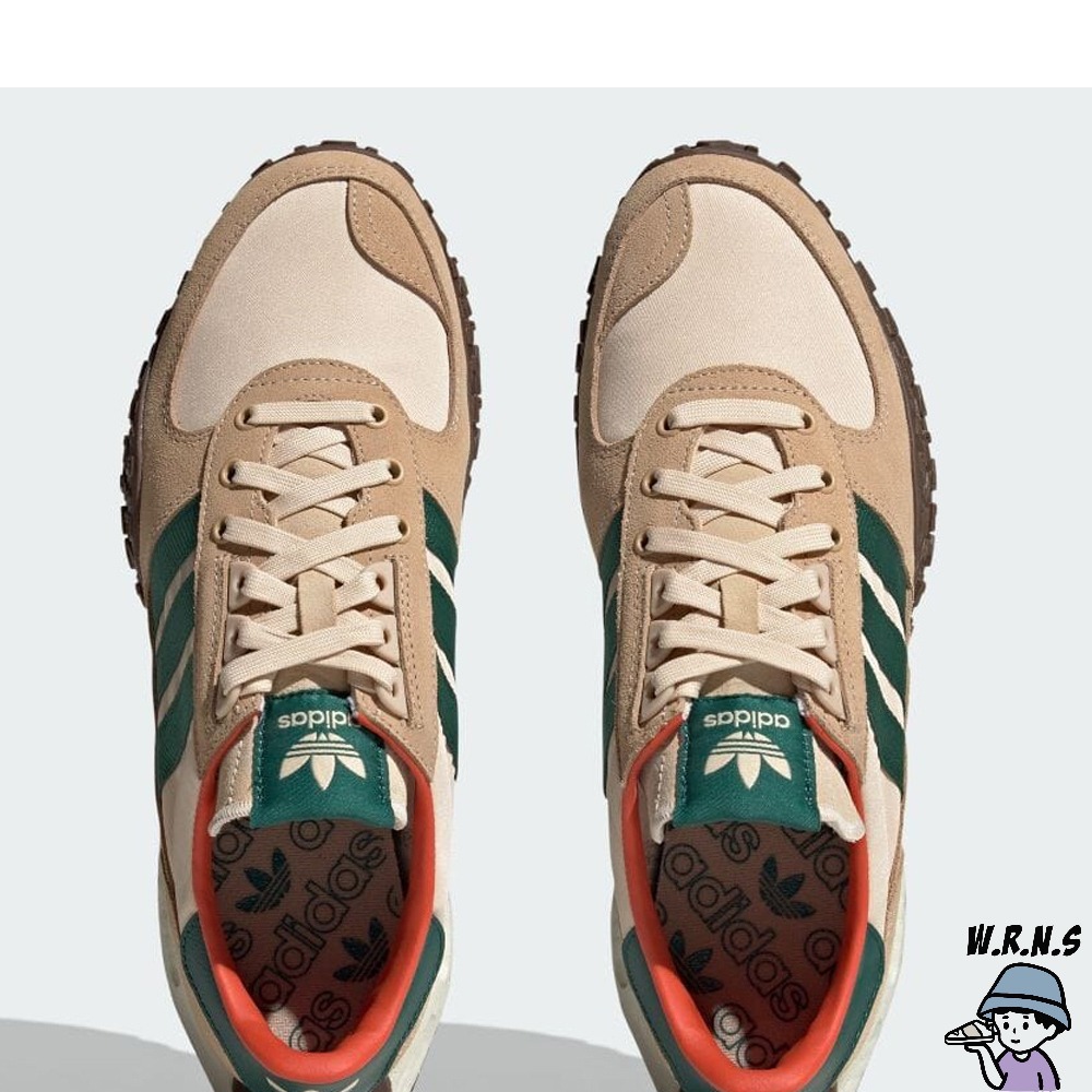 Adidas 男鞋 休閒鞋 避震 麂皮 RETROPY E5 卡其綠 IG9983-細節圖6