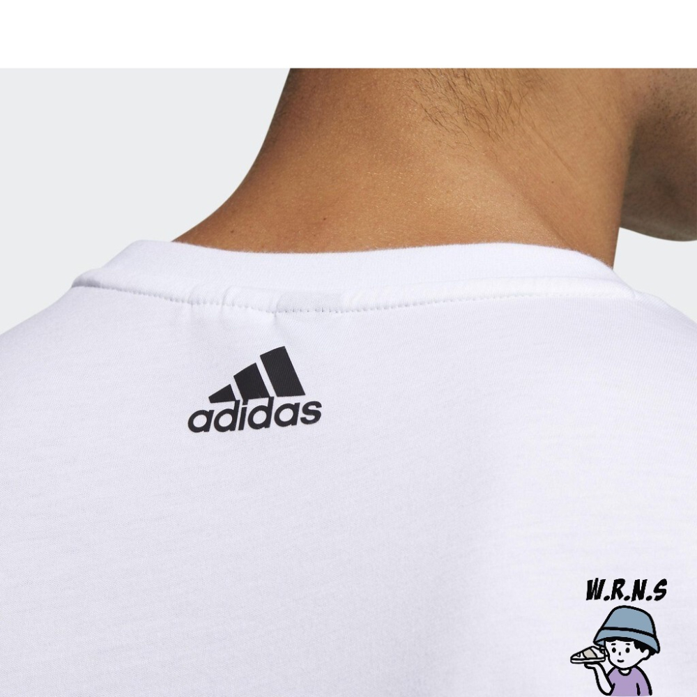 ADIDAS MH GFX T BOS 男裝短袖純棉針織運動休閒LOGO 印花白GH4420 - Rennes_shop - iOPEN Mall