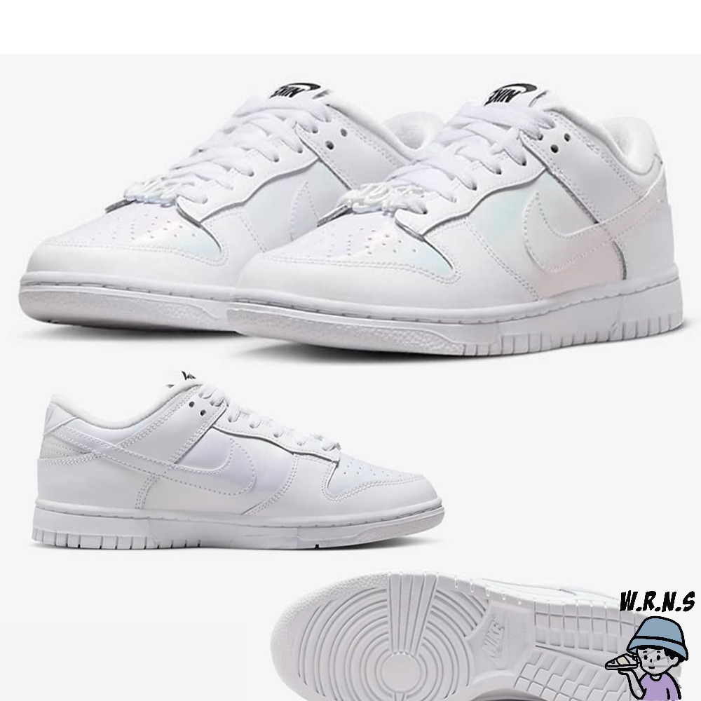 Nike 女鞋 休閒鞋 珍珠白 Dunk Low SE 珍珠白【W.R.N.S】FD8683-100-細節圖2