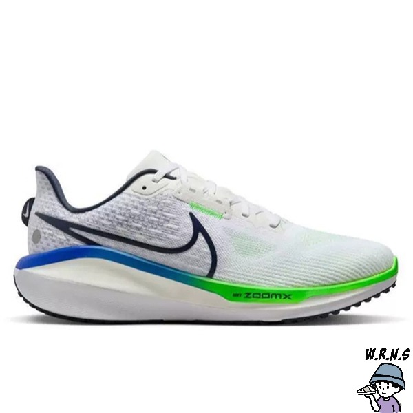 Nike 男鞋 慢跑鞋 Vomero 17 白藍綠【W.R.N.S】FB1309-100-細節圖2