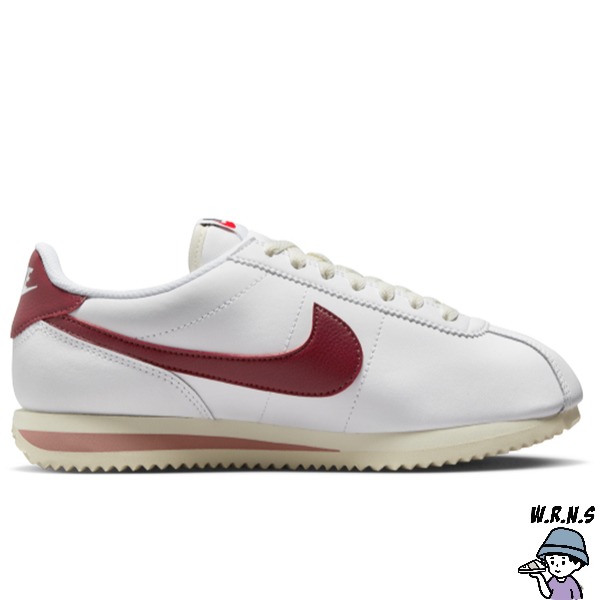 Nike 女鞋 休閒鞋 阿甘鞋 奶油底 Cortez 白紅【W.R.N.S】DN1791-103-細節圖2