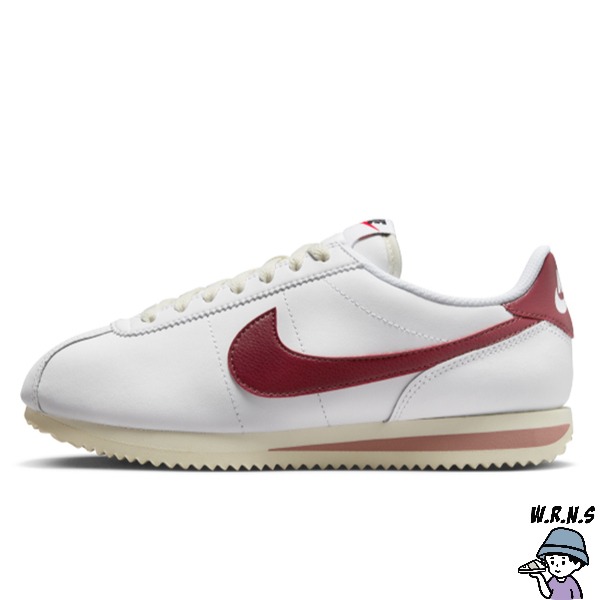 Nike 女鞋 休閒鞋 阿甘鞋 奶油底 Cortez 白紅【W.R.N.S】DN1791-103-細節圖3