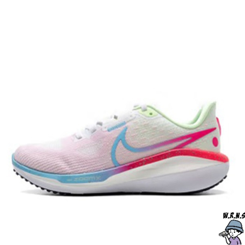 Nike 女鞋 慢跑鞋 Vomero 17 白粉藍【W.R.N.S】FZ3974-686