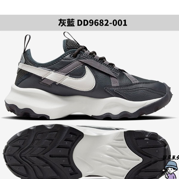 Nike 女鞋 TC 7900 休閒鞋 老爹鞋 增高 厚底 灰藍【W.R.N.S】DD9682-001-細節圖2