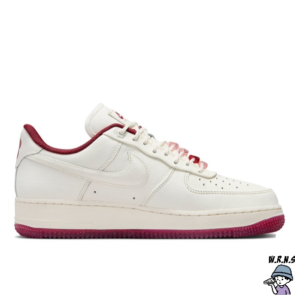 Nike 女鞋 休閒鞋 Air Force 1情人節 粉紅【W.R.N.S】FZ5068-161-細節圖2