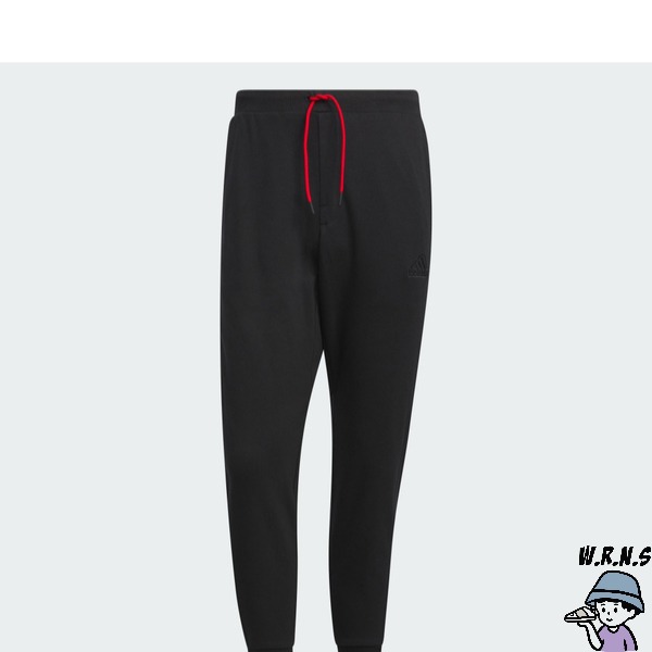 Adidas 男裝 長褲 口袋 縮口 棉 黑【W.R.N.S】IT3985-細節圖2
