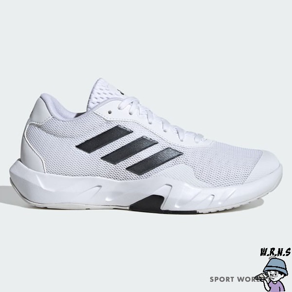 Adidas 女鞋 訓練鞋 緩衝 支撐 Amplimove Training 白黑【W.R.N.S】IF0958-細節圖2