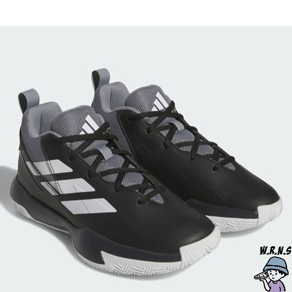 Adidas 女鞋 大童鞋 籃球鞋 CROSS EM UP SELECT J 黑灰【W.R.N.S】IE9255-細節圖4