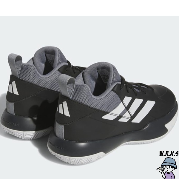 Adidas 女鞋 大童鞋 籃球鞋 CROSS EM UP SELECT J 黑灰【W.R.N.S】IE9255-細節圖5