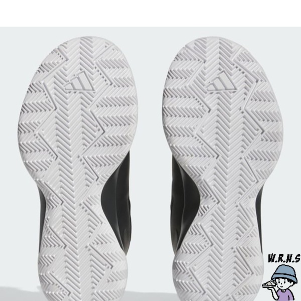 Adidas 女鞋 大童鞋 籃球鞋 CROSS EM UP SELECT J 黑灰【W.R.N.S】IE9255-細節圖7