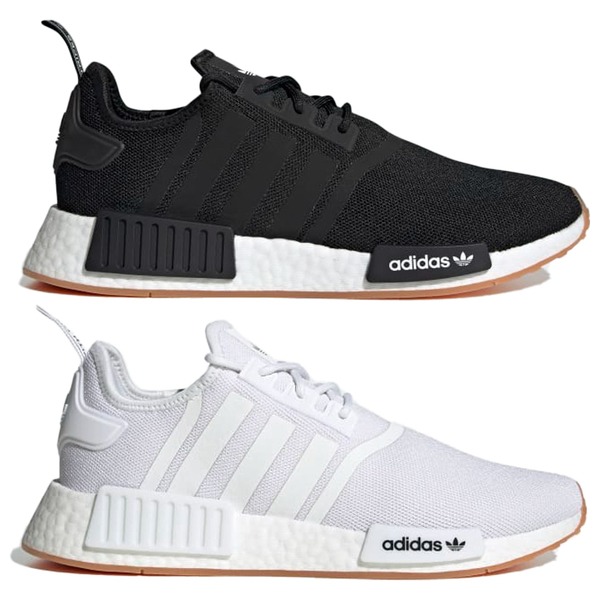 Adidas 男鞋 休閒鞋 緩衝 支撐 NMD_R1 黑/白【運動世界】GZ9257/GZ9260-細節圖2