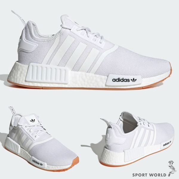 Adidas 男鞋 休閒鞋 緩衝 支撐 NMD_R1 黑/白【運動世界】GZ9257/GZ9260-細節圖4