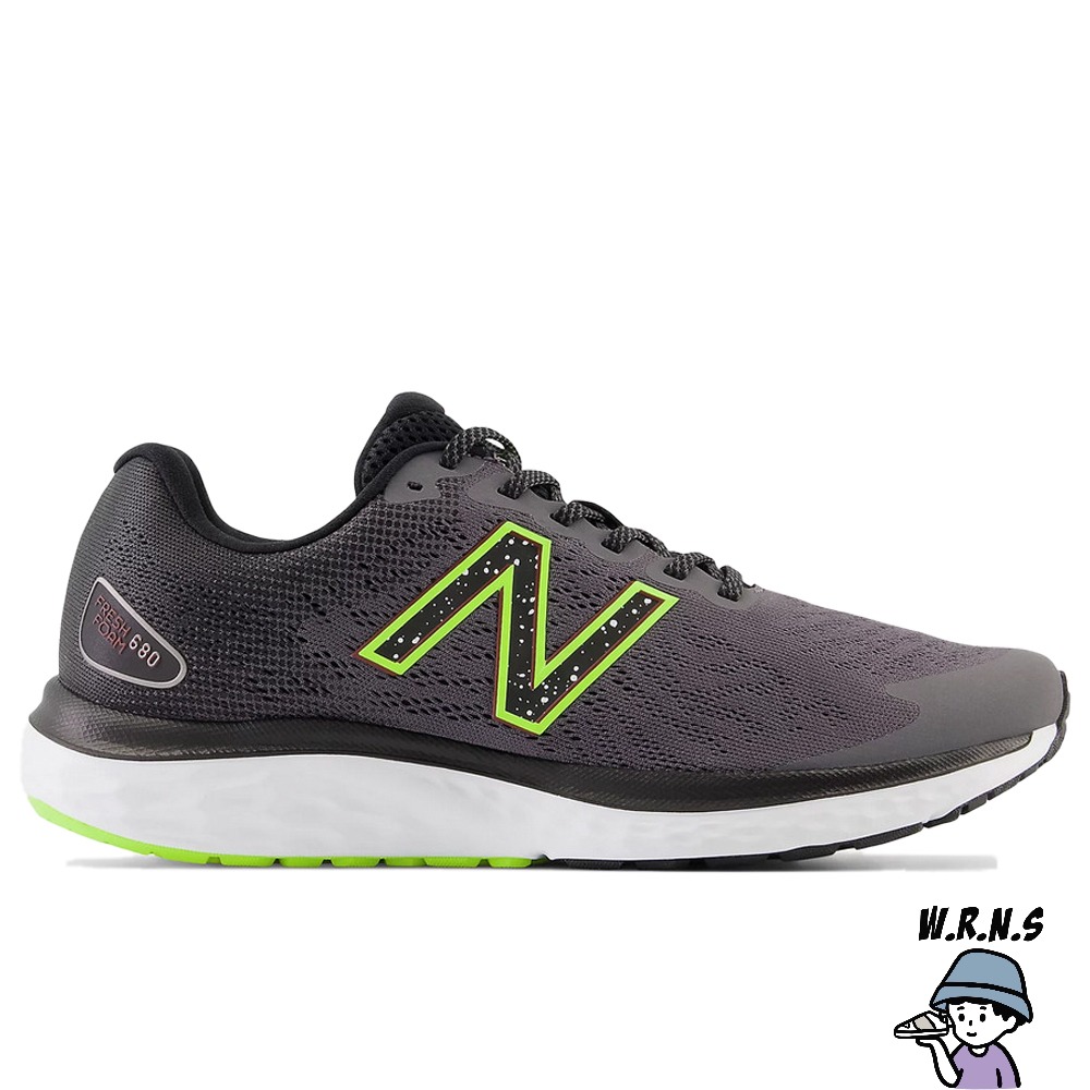 New Balance 680 v7 男鞋 慢跑鞋 4E 超寬楦 深灰M680KN7-4E-細節圖2