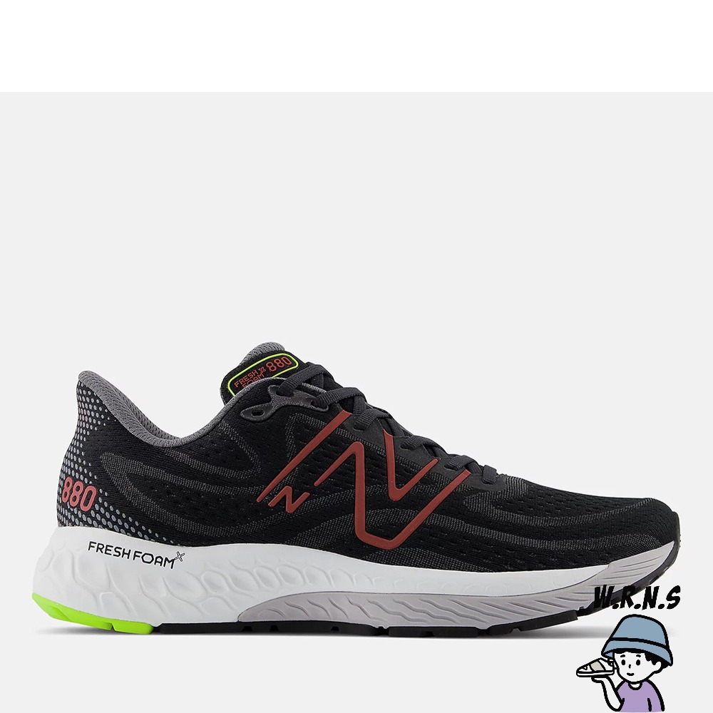 New Balance 880 男鞋 慢跑鞋 超寬楦 黑M880M13-4E-細節圖2