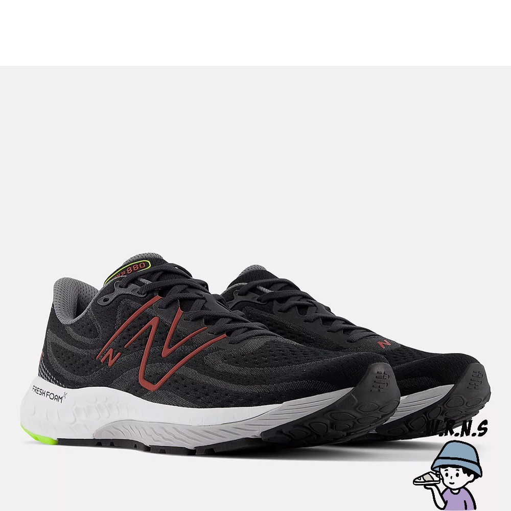 New Balance 880 男鞋 慢跑鞋 超寬楦 黑M880M13-4E-細節圖4