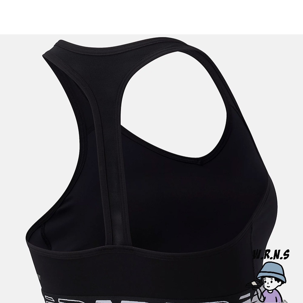 New Balance 女裝 運動內衣 中度支撐 T字網眼 黑AWB11034BK-細節圖6