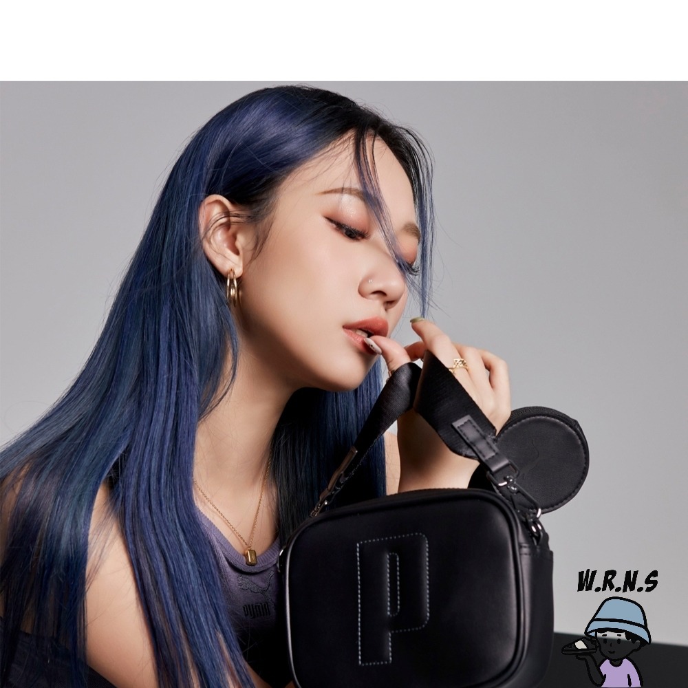 Puma 肩背包 側背小包 附零錢包 吳卓源 黑/奶茶 07958101/07958103-細節圖4