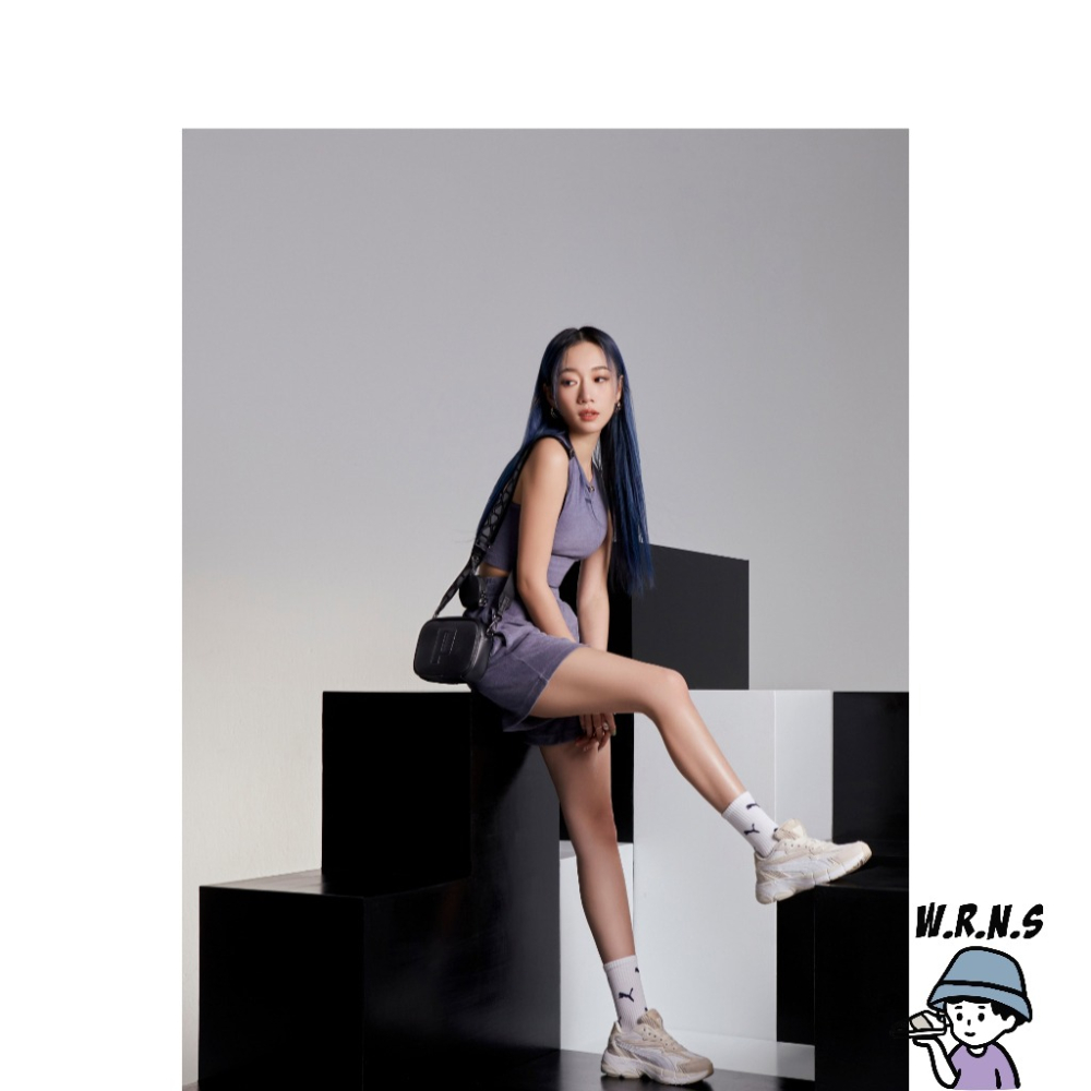 Puma 肩背包 側背小包 附零錢包 吳卓源 黑/奶茶 07958101/07958103-細節圖5