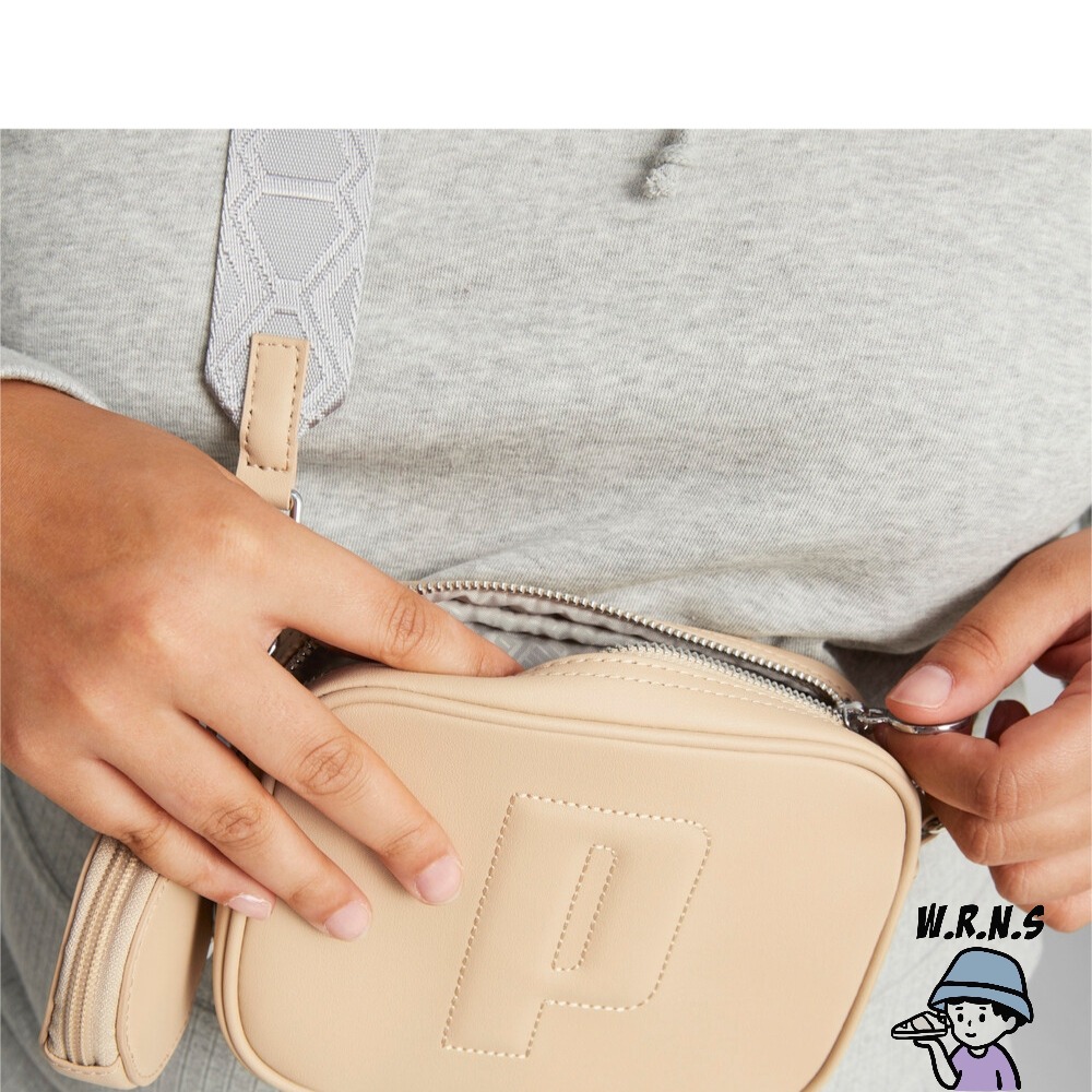 Puma 肩背包 側背小包 附零錢包 吳卓源 黑/奶茶 07958101/07958103-細節圖9