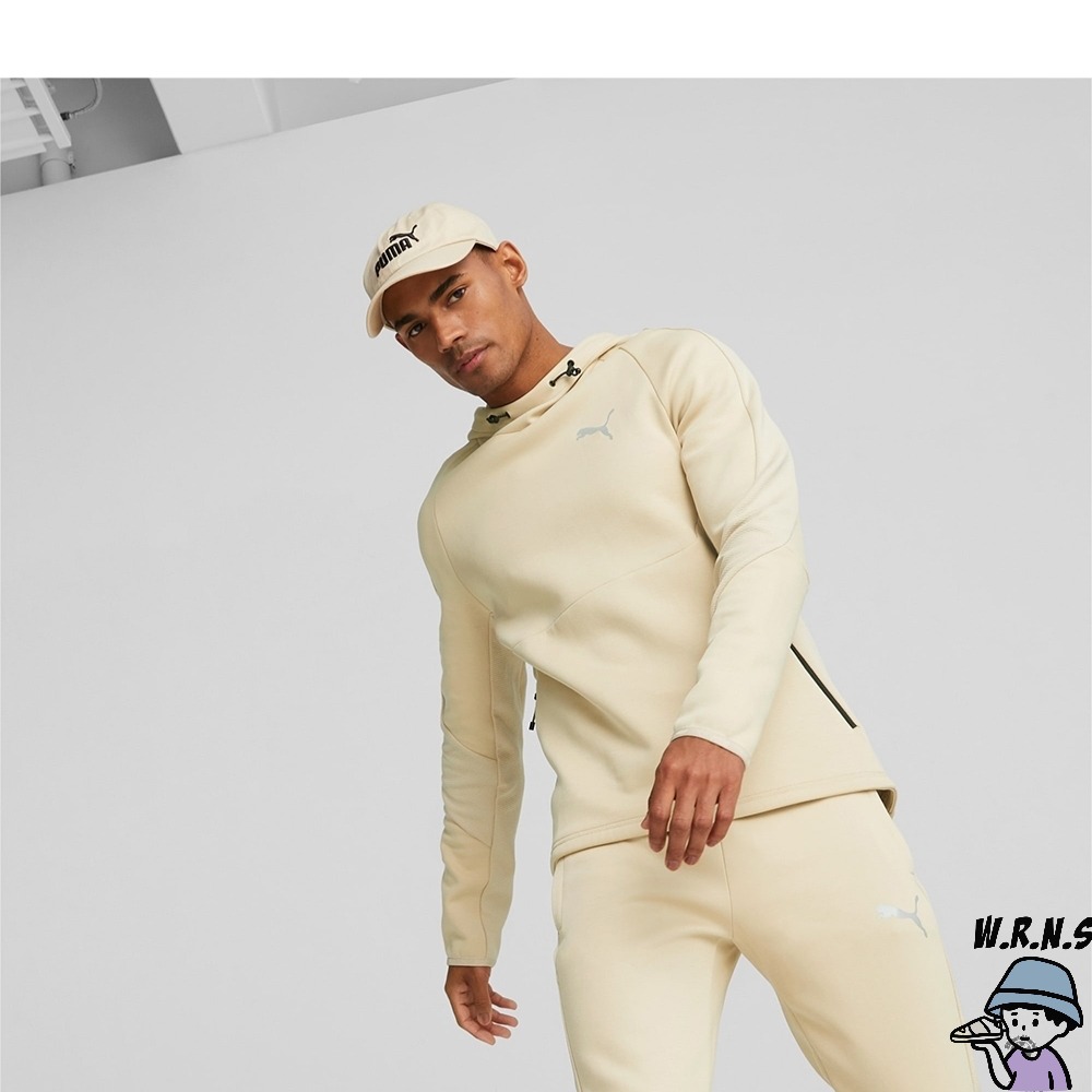 Puma 帽子 老帽 純棉 刺繡 米 02435702-細節圖6