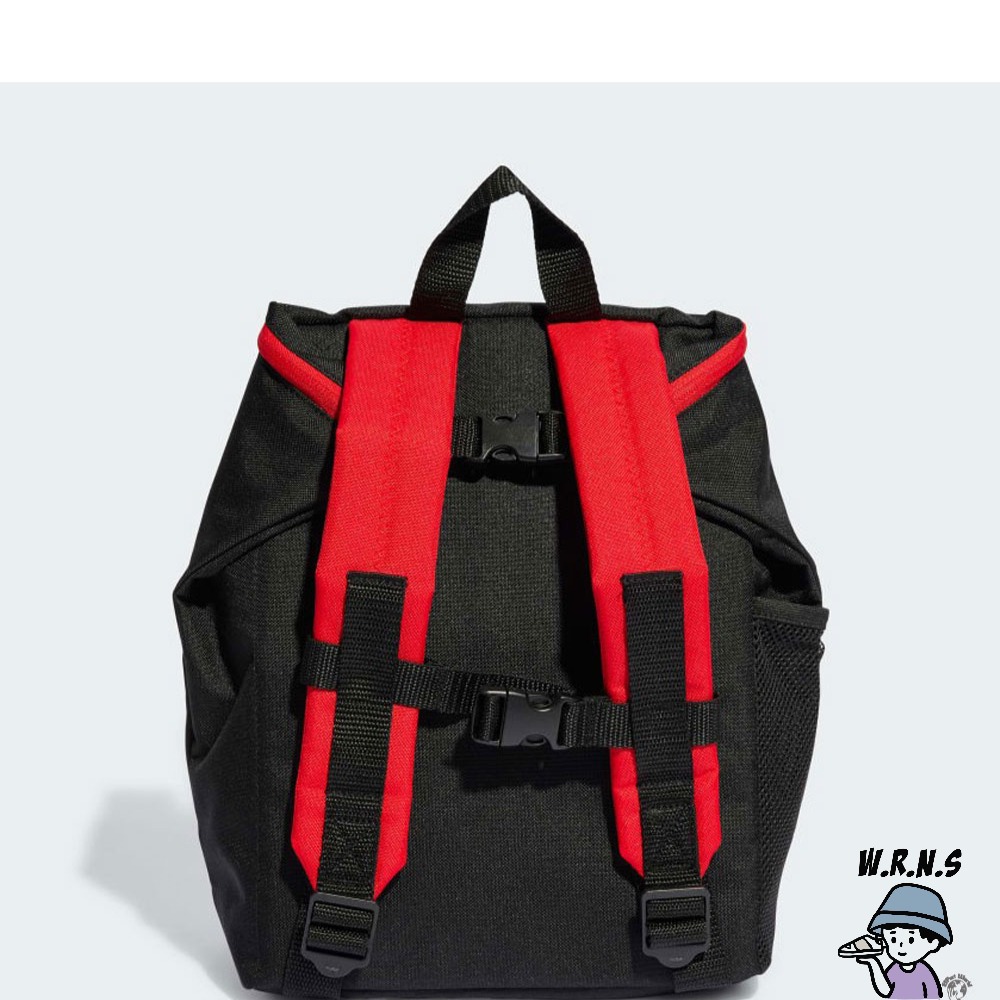 Adidas 後背包 雙肩 小後包 聯名款 Hello Kitty 黑II3364-細節圖3