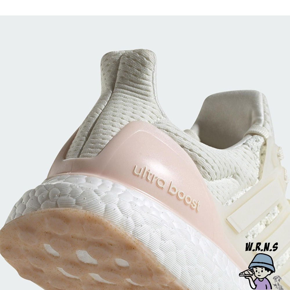 Adidas 女鞋 慢跑鞋 避震 包覆 ULTRABOOST 1.0 白粉IF5268-細節圖8